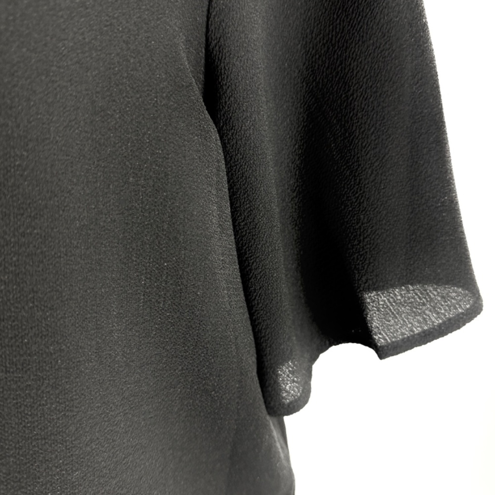 Gypsies & Moondust Black Tie-Front Crop Top - Picture 5 of 10